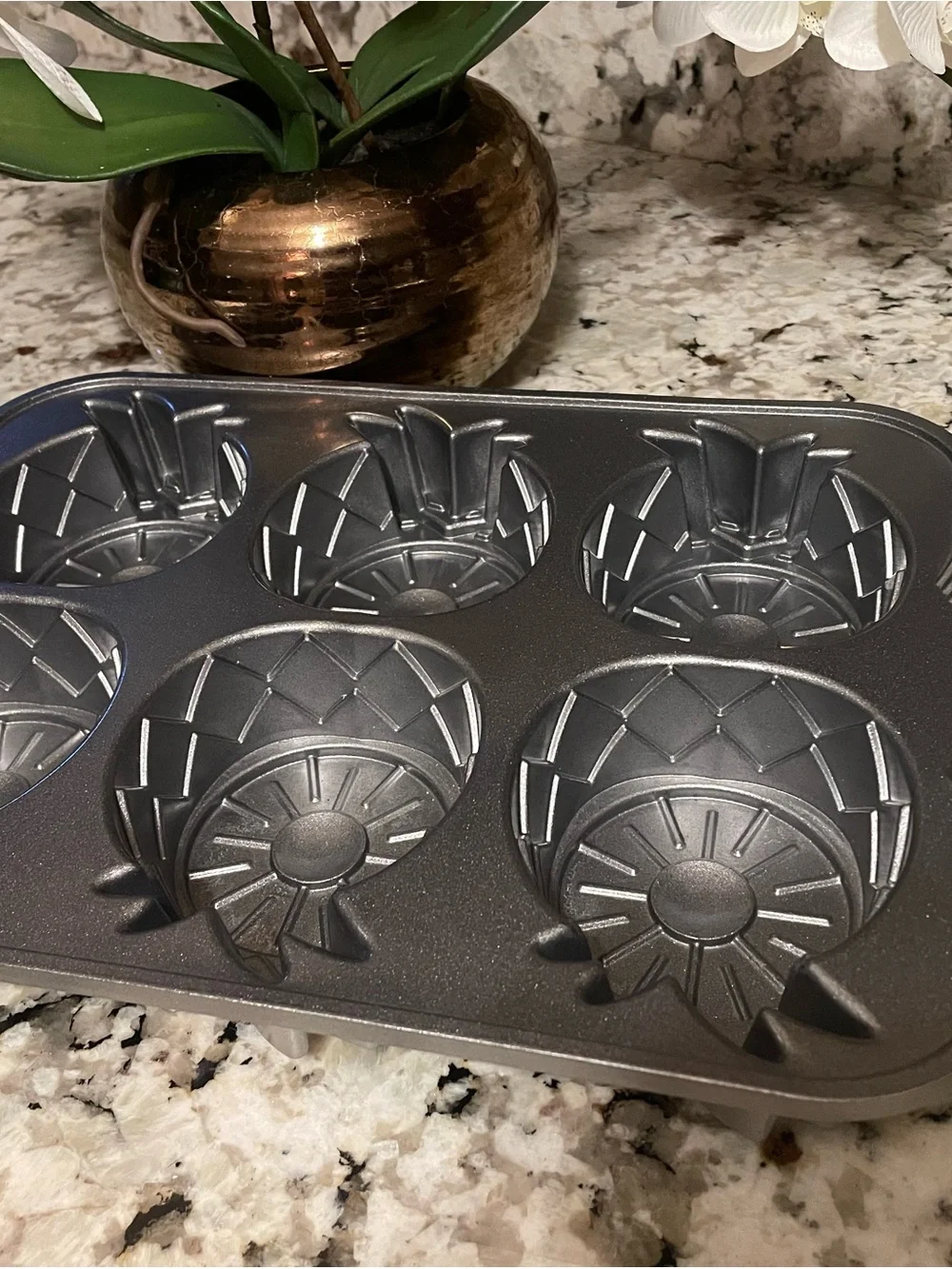Nordic Ware Pineapple Upside Down Mini Cake Pan